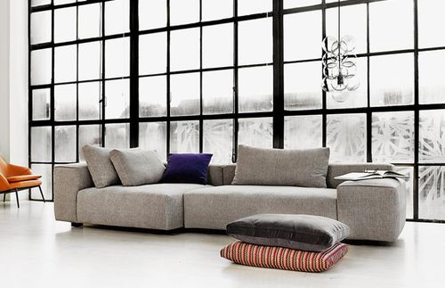 Modulsofa - RAFT - Wendelbo - modern / Stoff / Leder