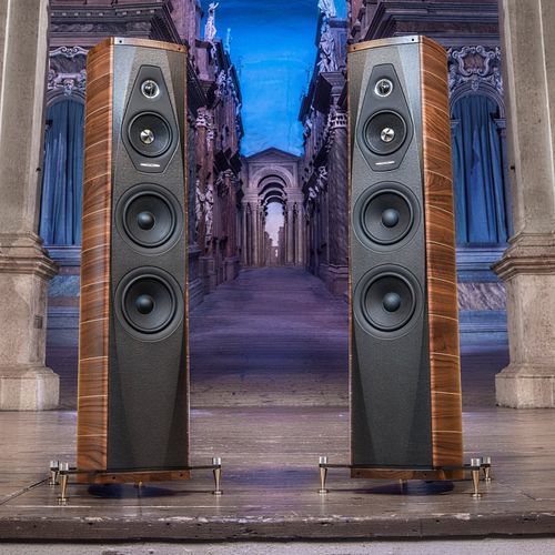 Tower-Lautsprecher - OLYMPICA III - Sonus Faber - Wohnbereich / für den Innenraum / Holz