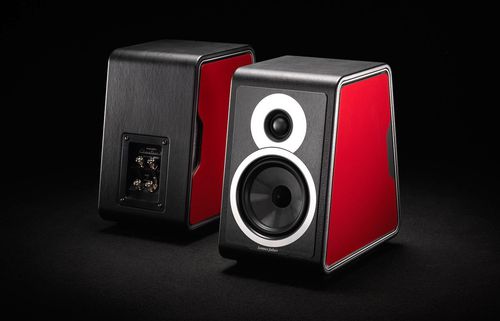 Standlautsprecher - CHAMELEON B - Sonus Faber - Wohnbereich / für den Innenraum / rot