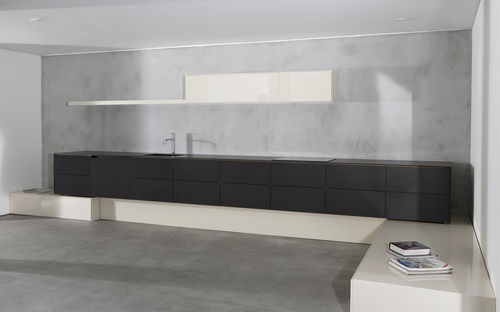 Moderne Küche - PORTO - MAAMI HOME - Verbundwerkstoff / Modul / ohne Griff