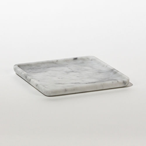 Carrara-Marmor-Ablagefach - SQUARE PLATE CARRARA - MAAMI HOME