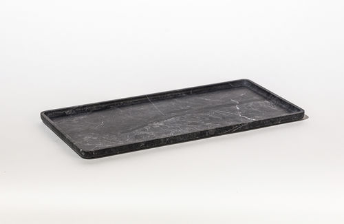Marmor-Serviertablett - SQUARE SPYDER GREY - MAAMI HOME - für Privatgebrauch / für Hotelzimmer / für Hotels