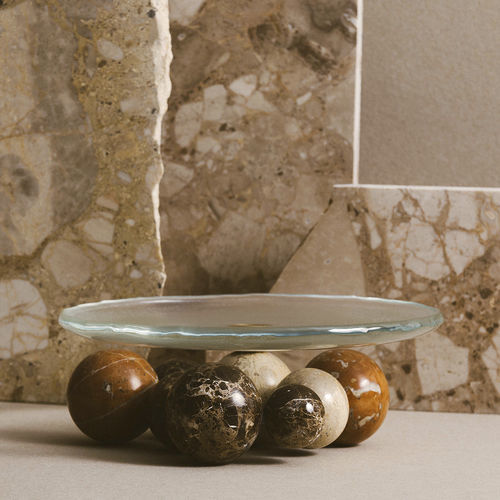 Glas-Tischdekoration - ATOMO - MAAMI HOME - Marmor / modern