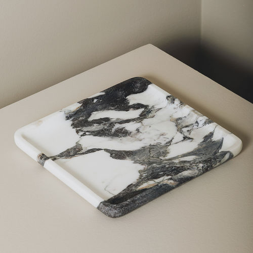 Marmor-Ablagefach - SQUARE PLATE CAPRAIA - MAAMI HOME