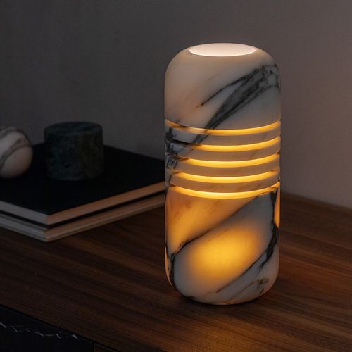 Tischlampe - LUMI S CALACATTA - MAAMI HOME - Büro / Nachttisch / Marmor