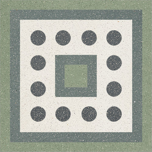 Zementfliesen - 05 - Karoistanbul - Naturstein / Mamorgranulat / matt