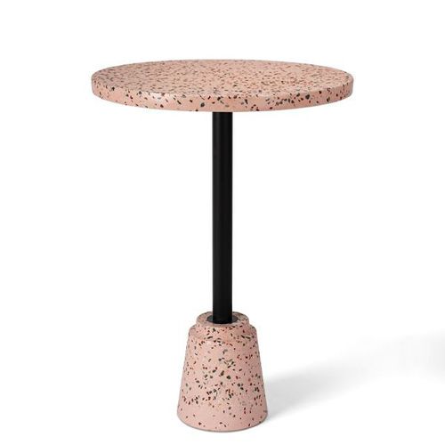 Moderner Bistrotisch - M-11 - Karoistanbul - Terrazzo / Gestell aus Stahl / rund