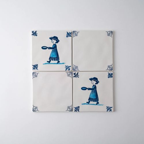 Tonfliesen - VINTAGE COLLECTION 7 - Karoistanbul - matt / für den Innenraum / Wand