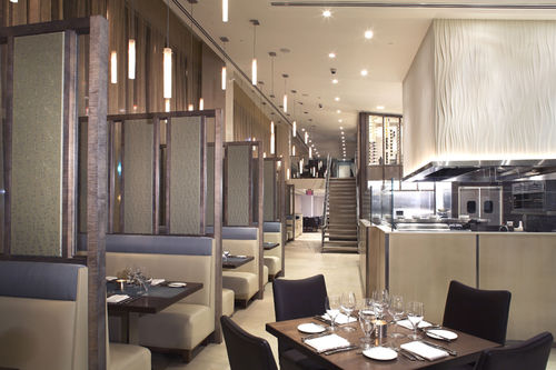 Dekorplatte für Innenausbau - RESTAURANT & BAR - classical natural Stone - für abgehängte Decken / für Trennwand / wandmontiert