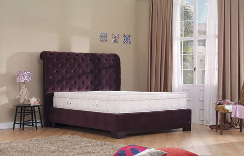 Doppelbett-Matratze - PRINCE - ISBIR - Schaumstoff / Federkern / Baumwolle