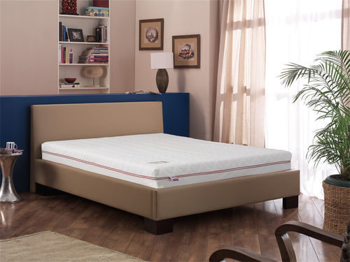 Doppelbett - NAPOLI SET - ISBIR - modern / Stoff / Leder