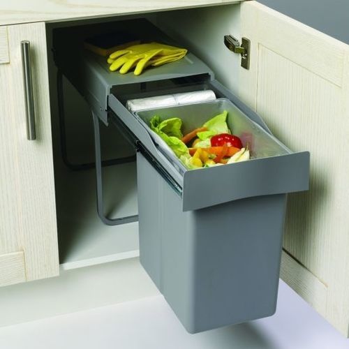 Kunststoff-Abfallbehälter - Albio 20 - Alveus - für den Innenraum / System / Einbau