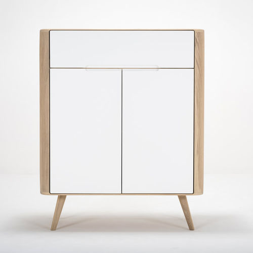 Hohes Sideboard - ENA DRESSER ONE - Gazzda - modern / Eiche / MDF