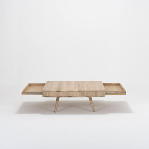 Moderner Couchtisch - ENA - Gazzda - Eiche / MDF / rechteckig