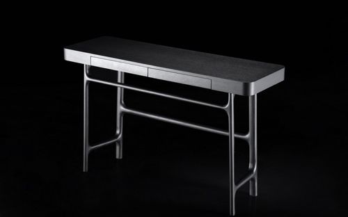 Moderner Konsolentisch - LETTO - Enne - lackiertes Metall / rechteckig / für Privatgebrauch