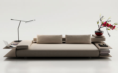 Kompaktes Sofa - CODE - Enne - modern / Stoff / mit Stauraum