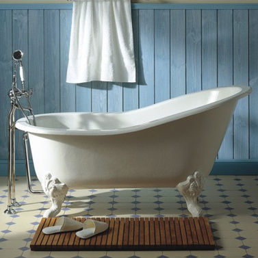 Ovale Badewanne - 0706 - Herbeau - auf Füßen / zur beruflichen Nutzung / Gusseisen