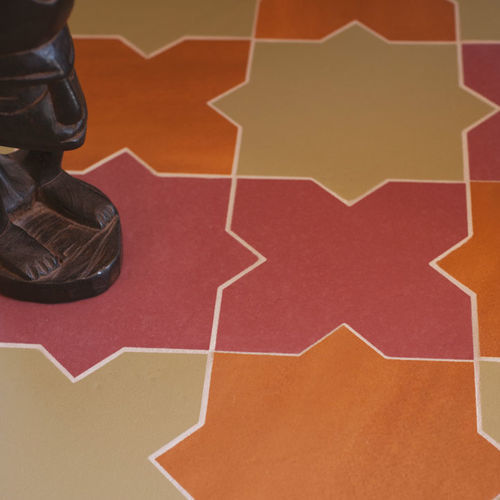 Keramikfliesen - STAR - Valmori Ceramica Design - poliert / für den Innenraum / bodenstehend