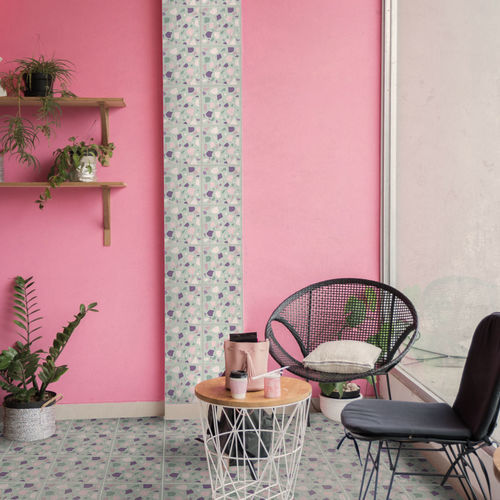 Feinsteinzeugfliesen - TERRAZZO DESIGN PROJECT - Valmori Ceramica Design - für den Innenraum / für Wohnzimmer / Wand
