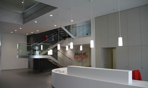 Text-Wandtattoo - MÉDIATHÈQUE DRUSENHEIM - Atelier d'Art Osmoze - Design & décoration murale - für öffentliche Einrichtungen / zur Beschilderung