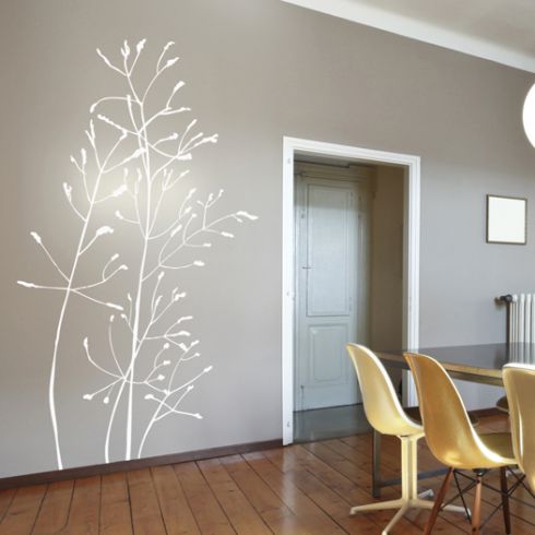 Natur-Wandtattoo - L'ELEGANTE GRAMINEE - Atelier d'Art Osmoze - Design & décoration murale