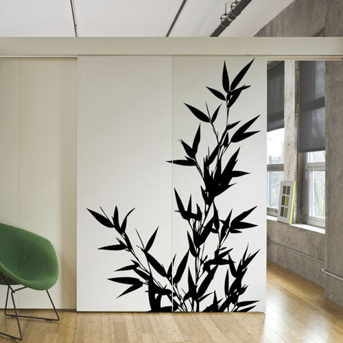 Natur-Wandtattoo - LE BAMBOU ESPIEGLE - Atelier d'Art Osmoze - Design & décoration murale