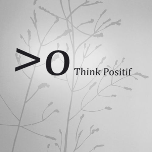 Text-Wandtattoo - OSMOZETTE THINK POSITIF - Atelier d'Art Osmoze - Design & décoration murale