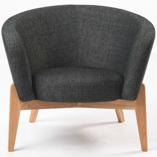 Moderner Sessel - Curve - Tarmeko LPD - Stoff / Leder / Holz