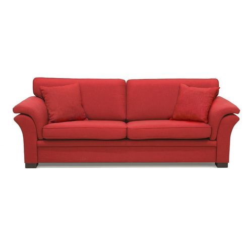 Modernes Sofa - Dallas - Tarmeko LPD - Stoff / Leder / rot
