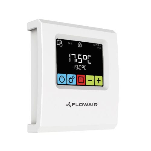 Bedienfeld für Lüftungssystem - T-BOX - flowair - wandmontiert / für professionellen Gebrauch / mit Touchscreen