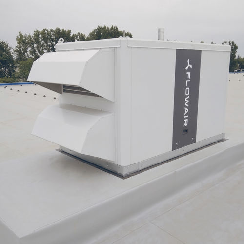 Industrie-Luftaufbereitungsanlage - CUBE R8 - flowair - kompakt / Dach