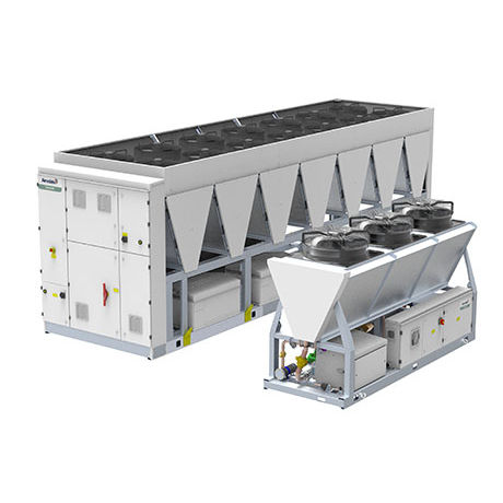 Luftkondensationskühler - TURBOCHILL™  - Airedale International Air Conditioning - bodenstehend / Free-Cooling / für Kühlraum