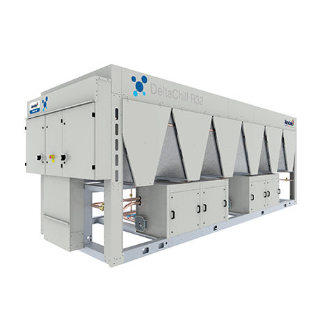 Luftkondensationskühler - DELTACHILL™ R32 - Airedale International Air Conditioning - bodenstehend / kompakt / Free-Cooling