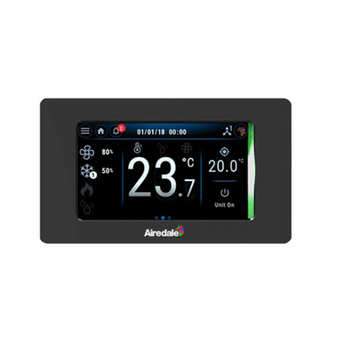 Touchscreen für Hausautomationssystem - VU™ - Airedale International Air Conditioning - für Gebäudeautomation / wandmontiert