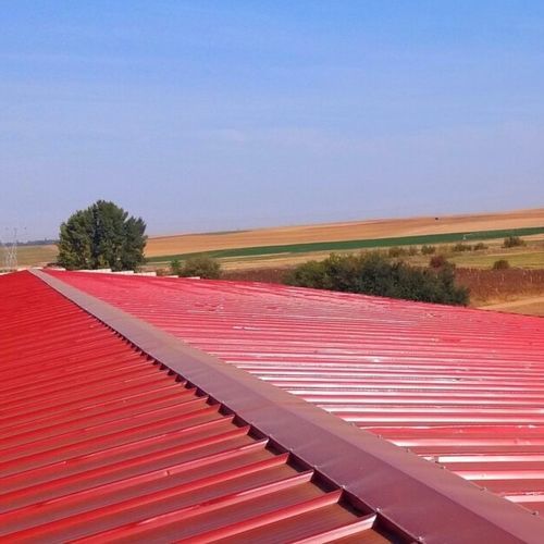 Sandwich-Dämmplatte für Dach - AIS AGRO 5G  - Panelais - 2 Deckschichten aus galvanisiertem Stahl / PUR-Kern / hochbeständig