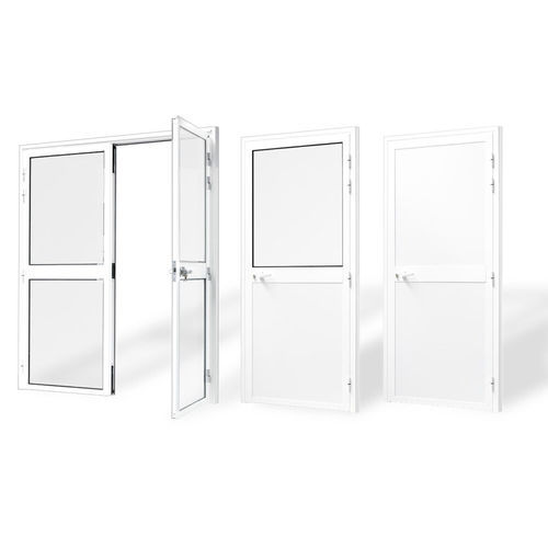 Tür für Innenbereich - STANDARD - Panelais - Aluminium / Polystyrol / einflügelig