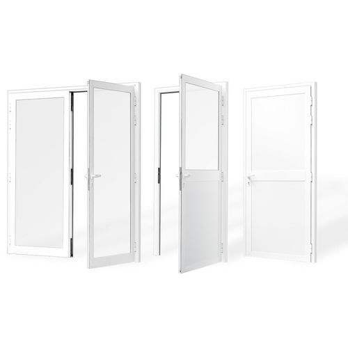 Tür für Innenbereich - PREMIUM  - Panelais - Aluminium / Polystyrol / einflügelig