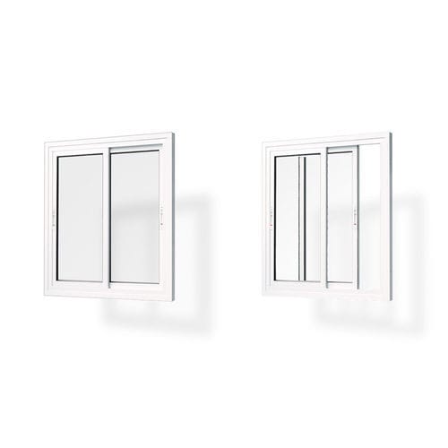 Glasfenster - E47 - Panelais - Aluminium / Schiebe / zweiflügelig