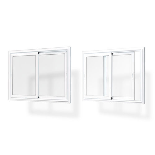 Glasfenster - E65  - Panelais - Aluminium / Schiebe / zweiflügelig