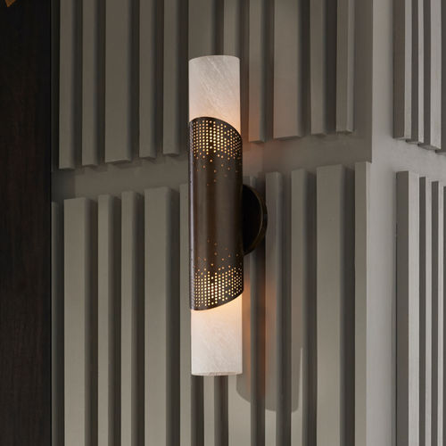 Moderne Wandleuchte - EXELSIOR - Arteriors Home - für den Innenraum / Glas / Stahl