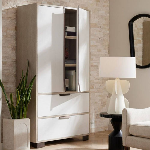 Moderner Kleiderschrank - DORSEY - Arteriors Home - Eiche / mit Schwingtür / mit Schublade