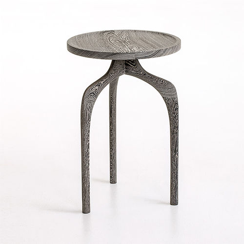 Beistelltisch / organisches Design - POWELL - CASTE - Nussbaum / Wenge / Weißeiche