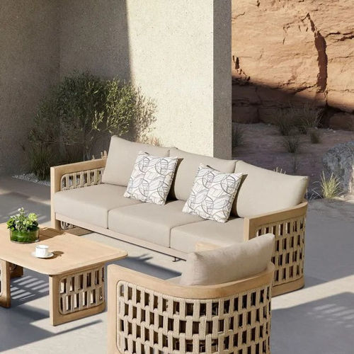 Modernes Sofa - RIVA - Higold - für Außenbereich / Sunbrella® / mit Armlehnen