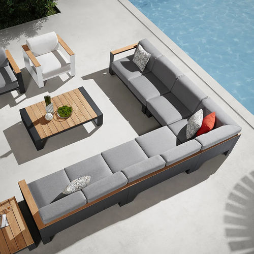 Modulsofa - CAMBUSA - Higold - Eck / modern / für Außenbereich
