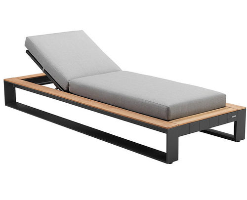 Moderne Sonnenliege - CAMBUSA - Higold - Sunbrella® / Aluminium / verstellbare Rücklehne