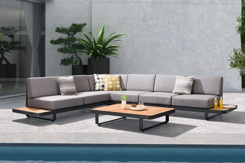 Modulsofa - NEW POLO - Higold - Eck / modern / für Außenbereich