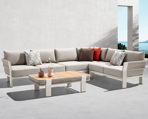 Modulsofa - BORROMEO - Higold - Eck / modern / für Außenbereich