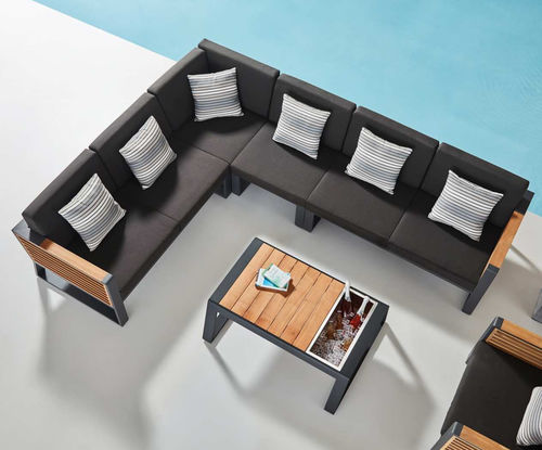 Modulsofa - NEW YORK - Higold - Eck / modern / für Außenbereich