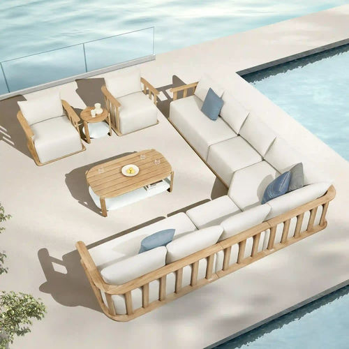 Modulsofa - PALLISAD - Higold - modern / für Außenbereich / Sunbrella®