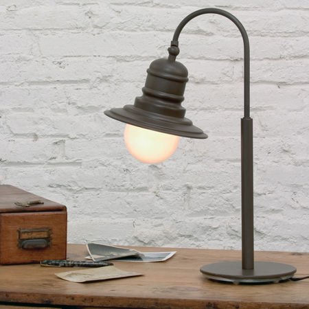 Tischlampe - PROA S - Luxcambra - Metall / klassisch / mit Kabel